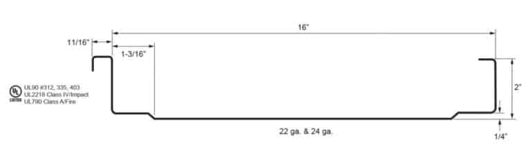 Curved Zee Lock Panel iamge
